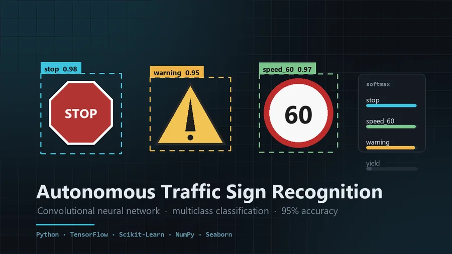 Traffic sign recognition project cover